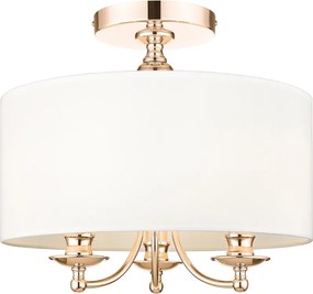Cosmolight ABU DHABI C03480AU-WH Plafonlámpa 3x40w/E14 IP20