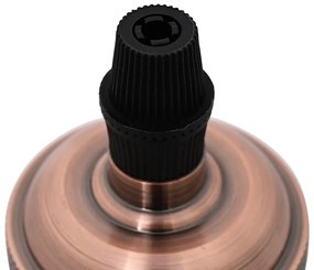 2 db vörös bronz lámpatartók E27