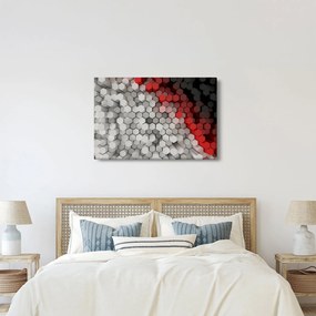 Kép - 3D hatszögek (90x60 cm)