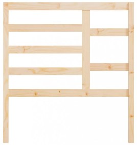 tömör fenyőfa ágyfejtámla 81x4x104 cm