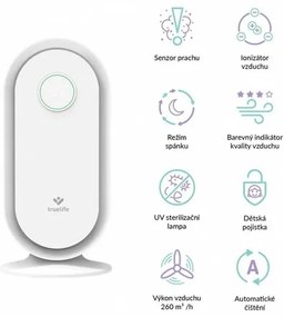 TrueLife AIR Purifier P5 WiFi légtisztító