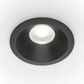 MAYTONI DL034-L12W4K-D-B ZOOM Fürdőszobai Beépíthető Lámpa Fekete LED IP65
