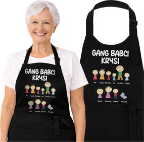 Kötény Nagymama Kötény Unokák Nevével Személyre Szabott Ajándék