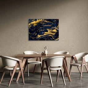 Az absztrakció képe (üvegen) (70x50 cm)