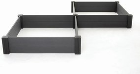 Keter Vista Modular Garden Bed magaságyás, kettős csomagolás, szürke