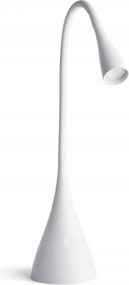 Faro Lena Led asztali lámpa, fehér, flexibilis karral, 3W, 4000K, 300lm
