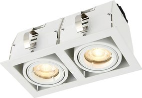 Endon GARRIX 78534 Beépíthető spotlámpa 2x50W/GU10 IP20