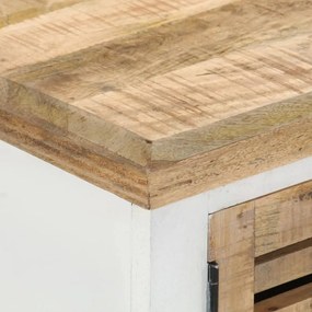 tömör mangófa TV-szekrény 110 x 30 x 40 cm