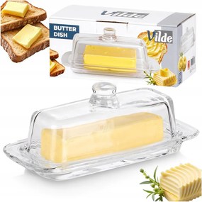 Kis vajtartó tároló edény vaj tálaló asztalra