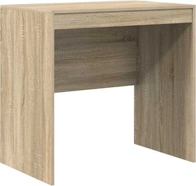 vidaXL Asztal Sonoma tölgy 80 x 50 x 76 cm
