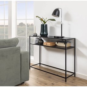 Newcastle fekete konzolasztal, 100 x 35 cm - Actona