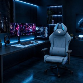 Kék szövet gamer szék X-Horn 2.0 Rainbow Blue, Normal
