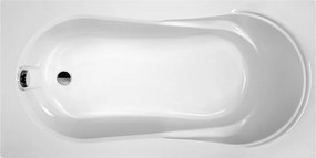 Kád 170x75 100% Akril Fehér Lengyel Gyártó Gw