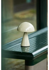 Krémszínű LED dimmelhető asztali lámpa (magasság 20 cm) Mush – Hübsch
