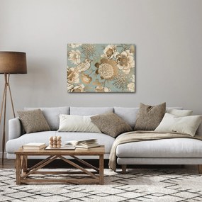 Kép - Kert egy madárral (70x50 cm)