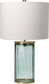 Quintiesse modern asztali lámpa reno idős réz opál elsqn-reno-green-ab