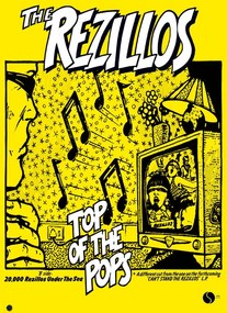 Plakát Rezillos - Top Of The Pops, (59.4 x 84 cm)
