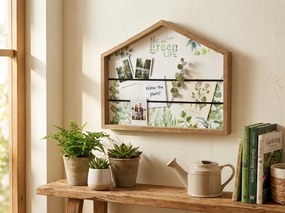 Fotókollázs tábla GREEN LIFE, természetes