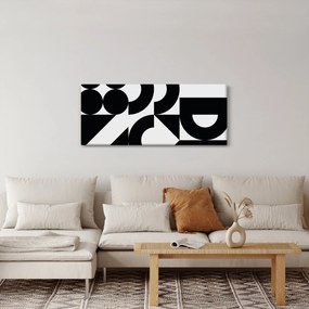Kép - Geometriai absztrakció N⁰2 (120x50 cm)