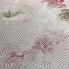 Kép - Festés rózsaszín virágok (90x60 cm)
