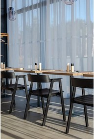 Fekete tölgyfa karfás étkezőszék Flip – Gazzda