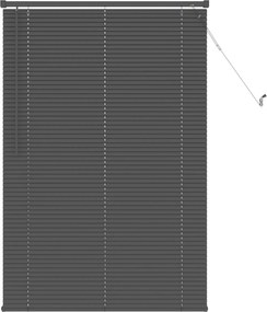 vidaXL Zsaluzia Állítható Ezüst Szürke 150 x 80 cm PVC