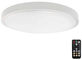 V-Tac LED Fürdőszobai mennyezeti lámpa érzékelővel LED/18W/230V IP44 3000K átm. 29 cm + távirányító VT1852