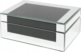 Tükör Ékszerdoboz 21x14x8cm Glamour