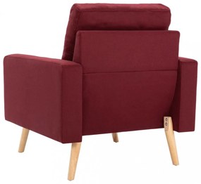 bordó szövetfotel