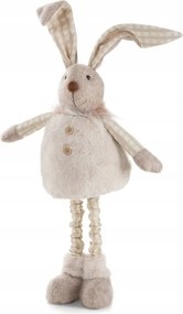 Karácsonyi dekoráció 21x14x58 Húsvéti nyuszi bézs