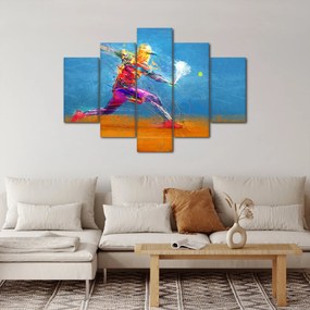 Kép - Festett teniszező (150x105 cm)