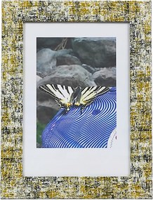 Pollo műanyag képkeret 15x21 cm. felakasztható, felállítható Sárga