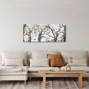 Kép - Erdei minta, rajz (120x50 cm)