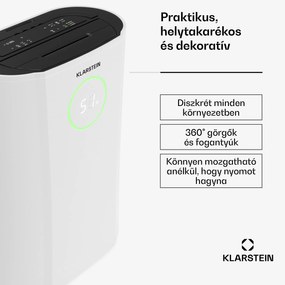 Klarstein DryFy ProConnect 24 párátlanító, 24 l/nap, 30 m², WiFi, App, LED kijelző, 24-órás időzítő