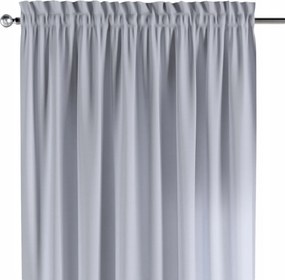 Csatornafüggöny frufruval 1 db 130x260cm fehér