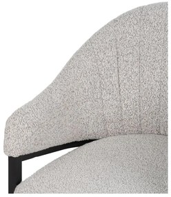 Világosszürke fotel – Ixia