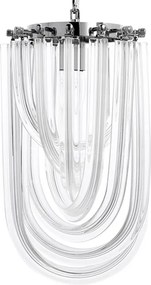 King Home MURANO S JD9607-S.CHROM Függőlámpa 1x40W/E14 IP20