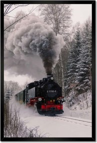 Poszterek keretben 40x60 Mozdony