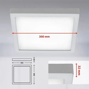 Briloner 7142-414 - LED Mennyezeti lámpa FIRE LED/21W/230V 4000K