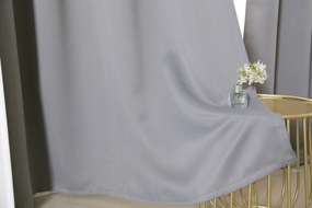 OXFORD LIGHT világosszürke függöny 140x250 cm Felfüggesztés: Hullámos sínszalag