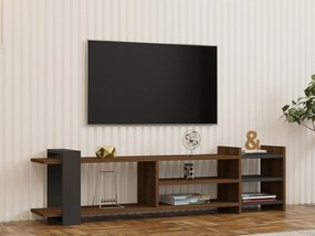 TV asztal/szekrény Zephir (dió + antracit). 1088868