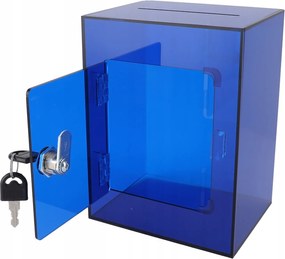 Átlátszó Akril Pénztakarékos Doboz Felnőtteknek És Gyerekeknek, Nyitható, Nagy Méretű