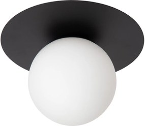 Lucide 79187/01/30 - Mennyezeti lámpa TRICIA 1xE27/15W/230V átm. 25 cm fekete