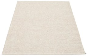 Krémszínű kültéri-beltéri szőnyeg 140x200 cm Mono Linen Vanilla – Pappelina