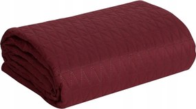 Dekoratív ágytakaró Boni 170x210 tégla steppelt geometrikus mintával