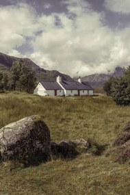 Poszter 30x45cm Glen Coe kunyhó, Assaf Frank