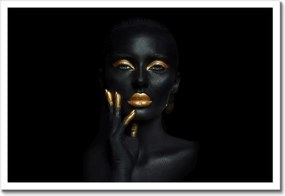 Poszterek keretben 60x40 Aranyozott kép