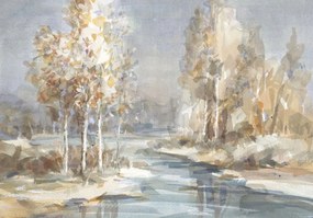 Fotótapéta Festett kép Erdő fa Ragasztó Ajándék 312 x 219