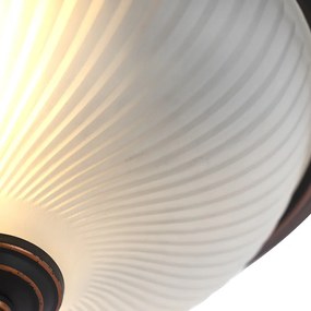 Klasszikus mennyezeti lámpa barna opál - Classico