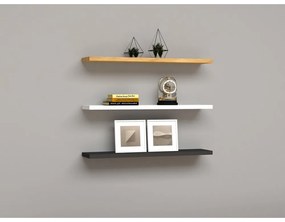 Polc készlet újrahasznosított fából 3 db-os Boss - Kalune Design